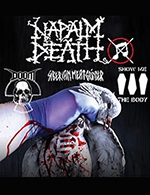 Réservez les meilleures places pour Napalm Death - Garage - Le 27 février 2024