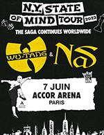 Réservez les meilleures places pour Wu-tang Clan & Nas - Accor Arena - Le 7 juin 2023
