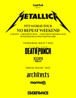 Book the best tickets for Pack 2 Jours Metallica - Stade De France - From May 17, 2023 to May 19, 2023