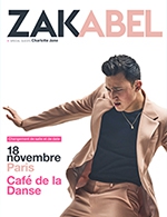 Réservez les meilleures places pour Zak Abel - Cafe De La Danse - Paris - Le 18 nov. 2023
